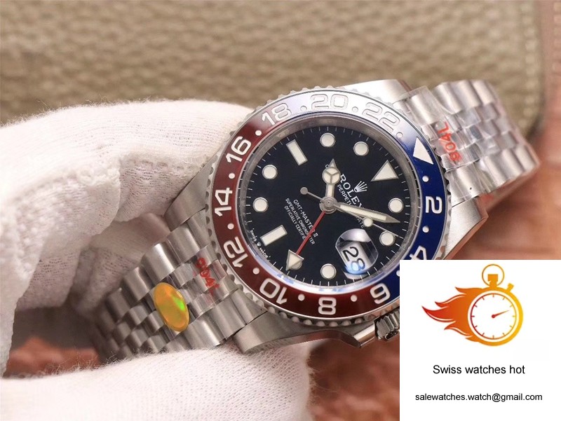 Rolex GMT Master II 126710BLRO-0001 Noob Factory Black Dial 2 Rolex GMT Master II 126710BLRO-0001 Noob Factory Black Dial 2