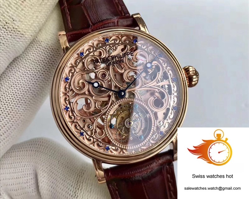 Patek Philippe Tourbillon Rose Gold Skeleton Dial 2 Patek Philippe Tourbillon Rose Gold Skeleton Dial 2