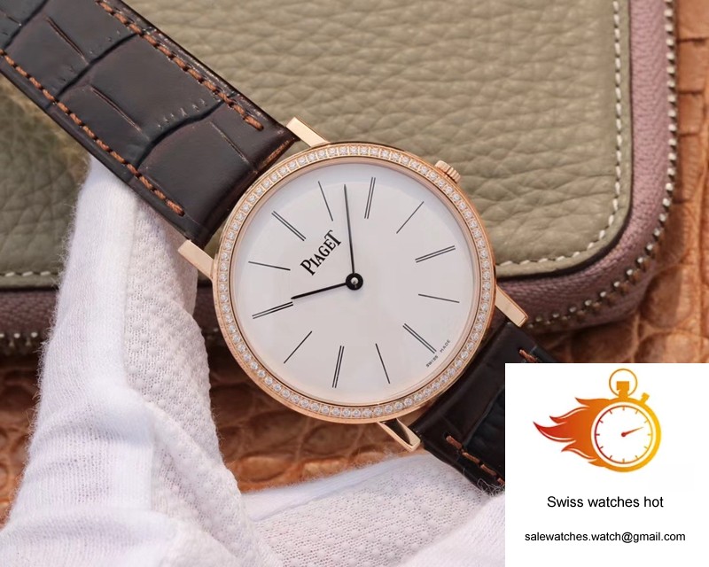 Piaget Altiplano Mecanique P10584 G0A36125 MKS Factory Rose Gold Diamond Bezel 2 Piaget Altiplano Mecanique P10584 G0A36125 MKS Factory Rose Gold Diamond Bezel 2