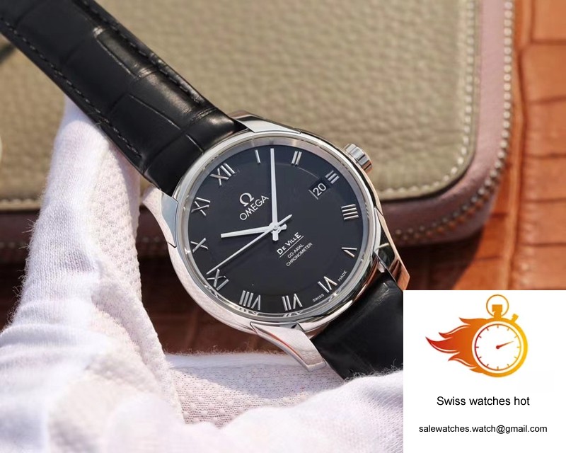 Omega De Ville 431.13.41.21.01.001 VS Factory Black Dial 2 Omega De Ville 431.13.41.21.01.001 VS Factory Black Dial 2