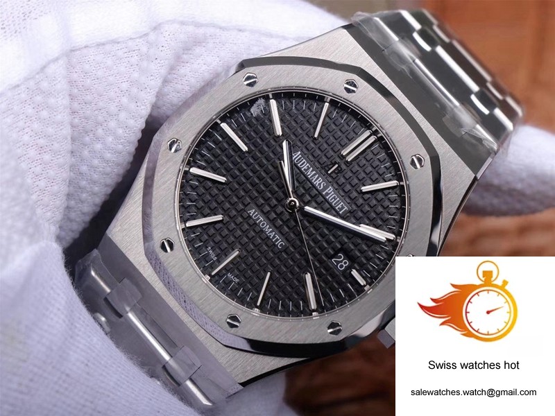 Audemars Piguet Royal Oak 15400ST.OO.1220ST.01 ZF Factory Black Dial 2 Audemars Piguet Royal Oak 15400ST.OO.1220ST.01 ZF Factory Black Dial 2