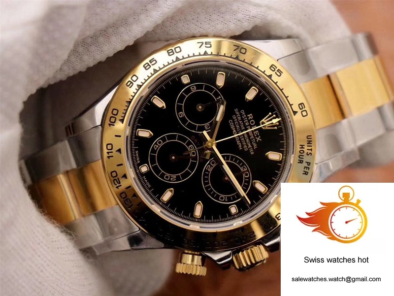 Rolex Daytona Cosmograph m116503-0004 Noob Factory Black Dial 2 Rolex Daytona Cosmograph m116503-0004 Noob Factory Black Dial 2