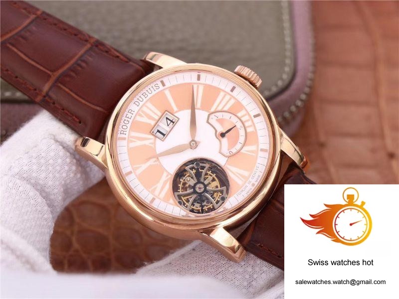 JB Factory Roger Dubuis Hommage Flying Tourbillon RDDBHO0568 Pink 2 JB Factory Roger Dubuis Hommage Flying Tourbillon RDDBHO0568 Pink 2