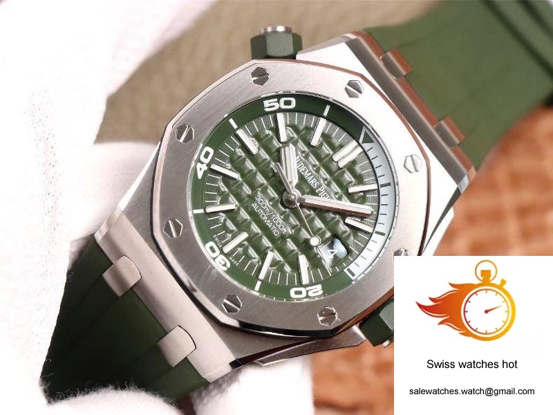 Audemars Piguet Royal Oak Offshore Diver 15710ST.OO.A052CA.01 JF Factory 2 Audemars Piguet Royal Oak Offshore Diver 15710ST.OO.A052CA.01 JF Factory 2