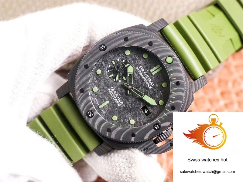 VS Factory Panerai Submersible Marina Militare Carbotech 47MM PAM00961 2 VS Factory Panerai Submersible Marina Militare Carbotech 47MM PAM00961 2