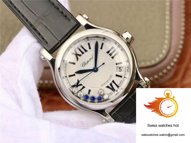 Chopard Happy Sport 36MM Automatic Stainless Steel Diamonds YF Factory 278559-3001 2 Chopard Happy Sport 36MM Automatic Stainless Steel Diamonds YF Factory 278559-3001 2