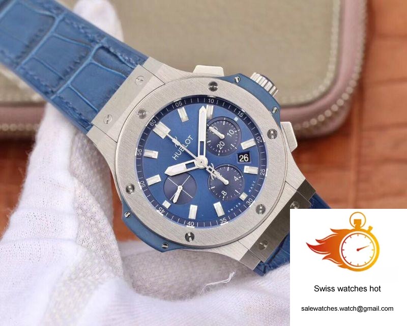 Hublot Big Bang Classic Fusion Chronograph 44mm 301.SX.7170.LR V6 Factory Blue Dial 2 Hublot Big Bang Classic Fusion Chronograph 44mm 301.SX.7170.LR V6 Factory Blue Dial 2