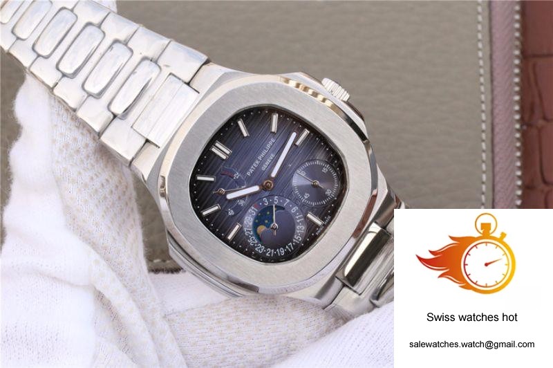 Patek Philippe Nautilus Moonphase 5712/1A-001 Blue Dial 2 Patek Philippe Nautilus Moonphase 5712/1A-001 Blue Dial 2