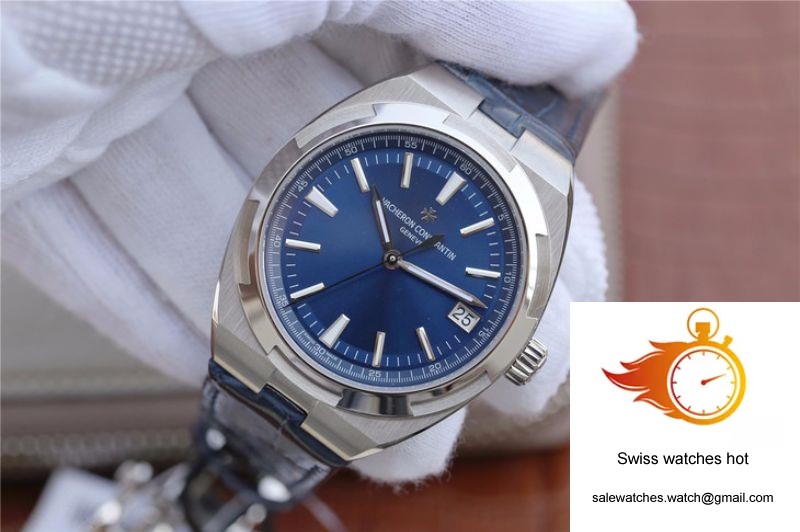 Vacheron Constantin Overseas 47040 JJ Factory Leather Strap Blue Dial 2 Vacheron Constantin Overseas 47040 JJ Factory Leather Strap Blue Dial 2