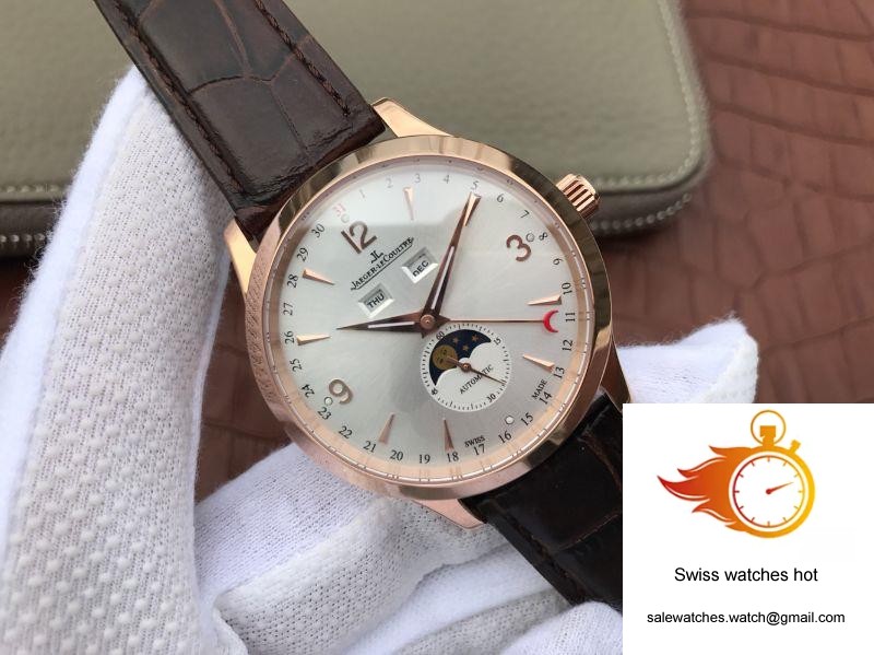 Jaeger-LeCoultre Master Calendar 1552520 KM Facrory Silver Dial 2 Jaeger-LeCoultre Master Calendar 1552520 KM Facrory Silver Dial 2