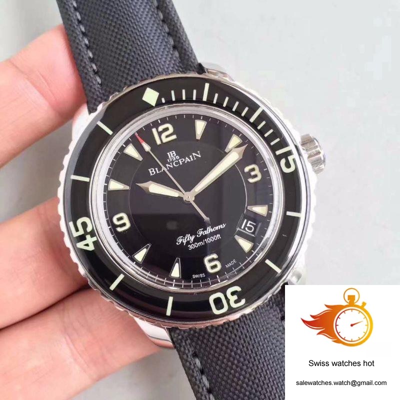 Blancpain Fifty Fathoms 5015-1130-52 ZF Factory Black Dial 2 Blancpain Fifty Fathoms 5015-1130-52 ZF Factory Black Dial 2