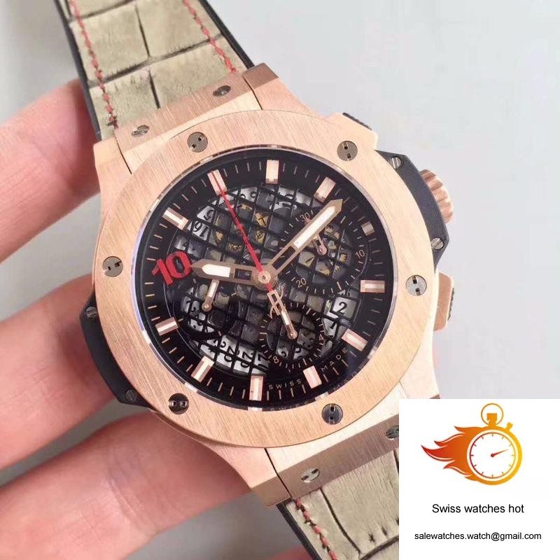 Hublot Big Bang Aero Bang Gold 311.PX.1180.GR Black Skeleton Dial 2 Hublot Big Bang Aero Bang Gold 311.PX.1180.GR Black Skeleton Dial 2