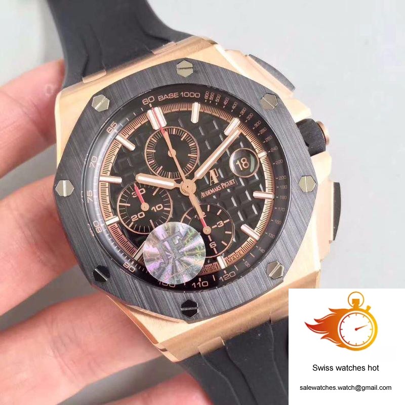 Audemars Piguet Royal Oak Offshore 26401RO.OO.A002CA.01 JF Factory V2 Black Dial 2 Audemars Piguet Royal Oak Offshore 26401RO.OO.A002CA.01 JF Factory V2 Black Dial 2