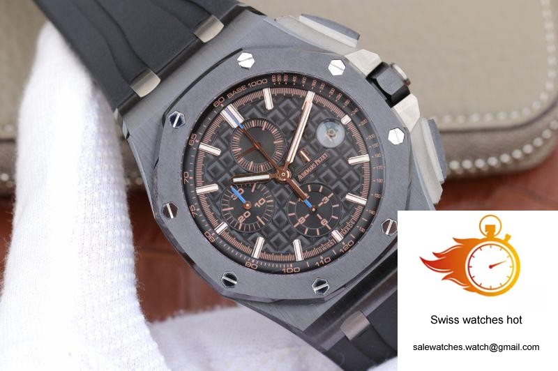 Audemars Piguet Royal Oak Offshore 26405CE.OO.A002CA.02 JF Factory V2 Black Dial 2 Audemars Piguet Royal Oak Offshore 26405CE.OO.A002CA.02 JF Factory V2 Black Dial 2