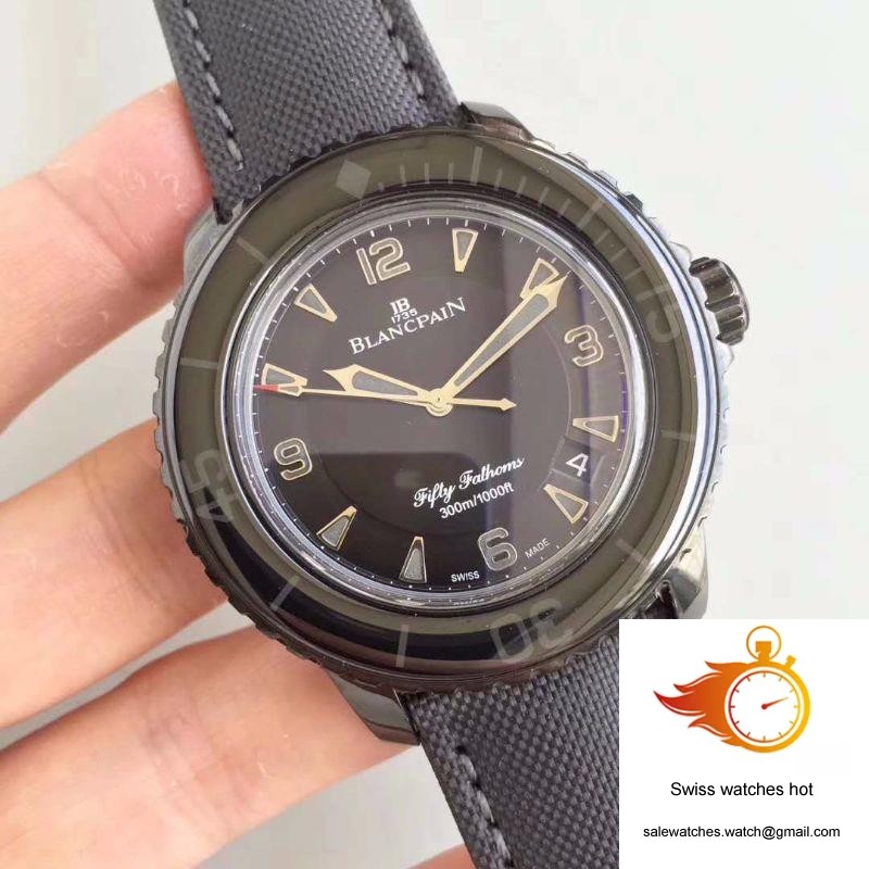 Blancpain Fifty Fathoms Dark Knight 5015-11C30-52A ZF Factory Black Dial 2 Blancpain Fifty Fathoms Dark Knight 5015-11C30-52A ZF Factory Black Dial 2