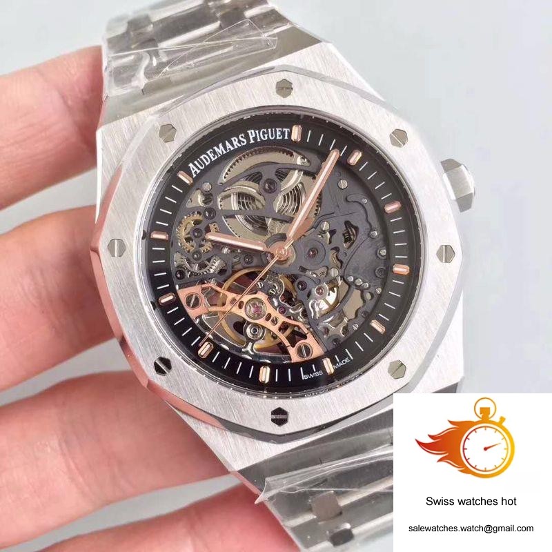 Audemars Piguet Royal Oak 15407ST.OO.1220ST.01 JF Factory Skeleton Dial 2 Audemars Piguet Royal Oak 15407ST.OO.1220ST.01 JF Factory Skeleton Dial 2