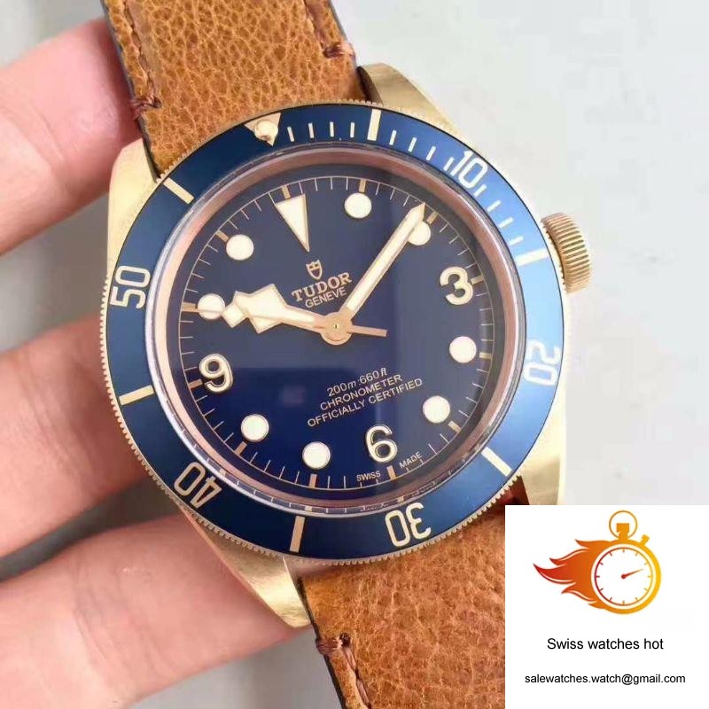 Tudor Heritage Black Bay Bronze M79250BM ZF Factory V4 Blue Dial 2 Tudor Heritage Black Bay Bronze M79250BM ZF Factory V4 Blue Dial 2