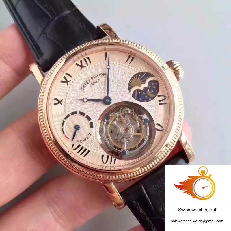 Patek Philippe Moonphase Tourbillon 18K Rose Gold Dial 2 Patek Philippe Moonphase Tourbillon 18K Rose Gold Dial 2