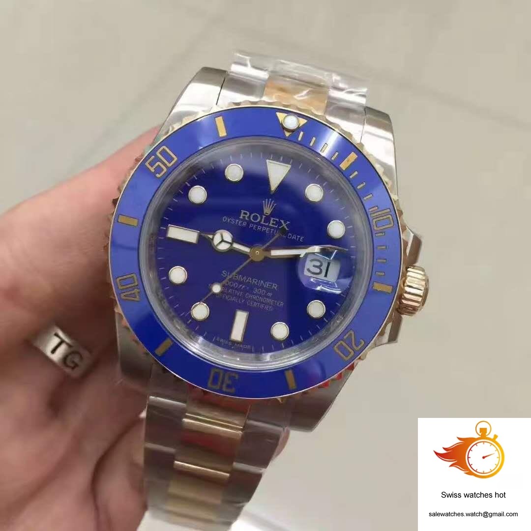 Rolex Submariner Date 116613LB Noob Factory V8 Blue Dial 2 Rolex Submariner Date 116613LB Noob Factory V8 Blue Dial 2