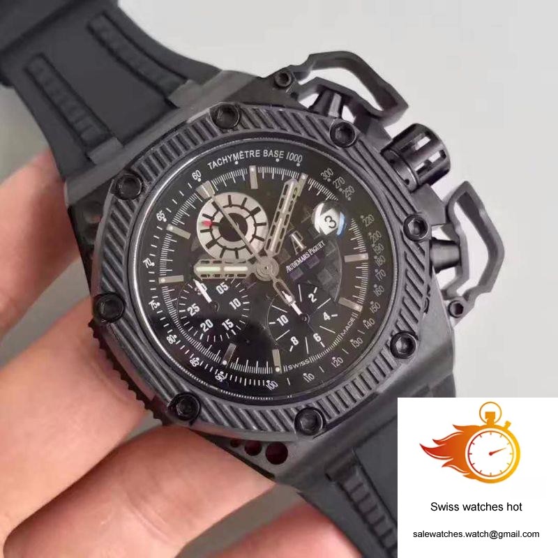 Audemars Piguet Royal Oak Offshore Survivor 26165IO.OO.A002CA.01 Noob Factory V5 Black Dial 2 Audemars Piguet Royal Oak Offshore Survivor 26165IO.OO.A002CA.01 Noob Factory V5 Black Dial 2