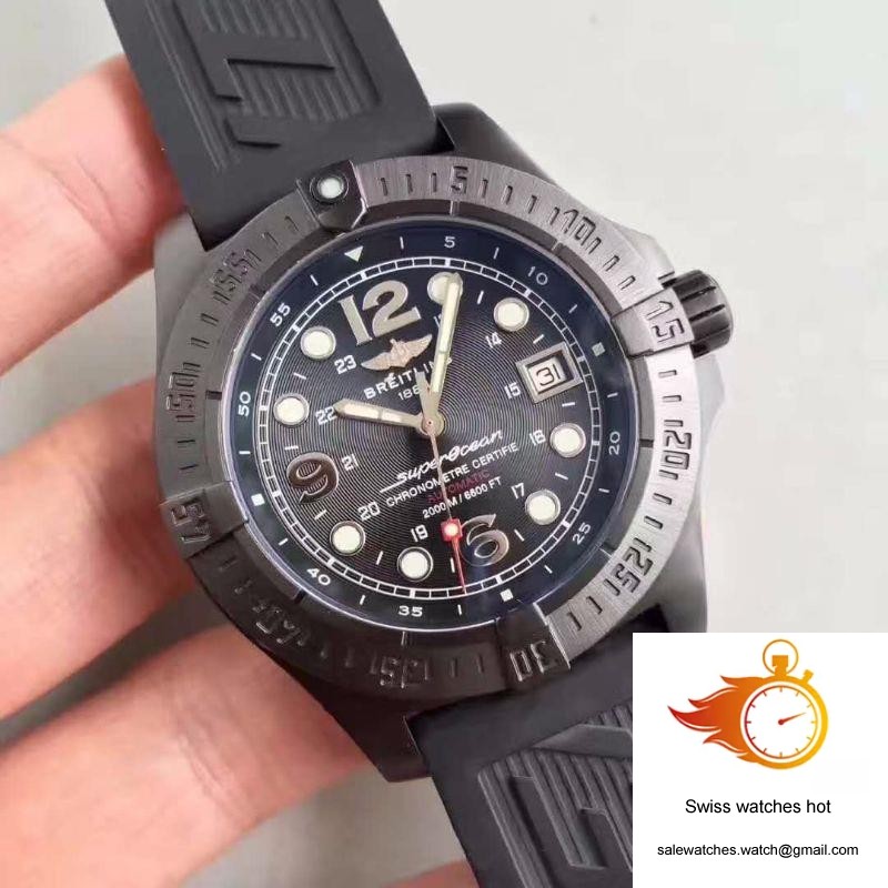 Breitling Superocean Steelfish A17390 GF Factory Black Dial 2 Breitling Superocean Steelfish A17390 GF Factory Black Dial 2