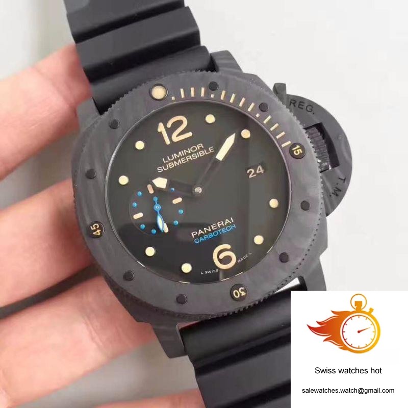 Panerai Luminor Submersible 1950 PAM616 VS Factory V3 Black Dial 2 Panerai Luminor Submersible 1950 PAM616 VS Factory V3 Black Dial 2