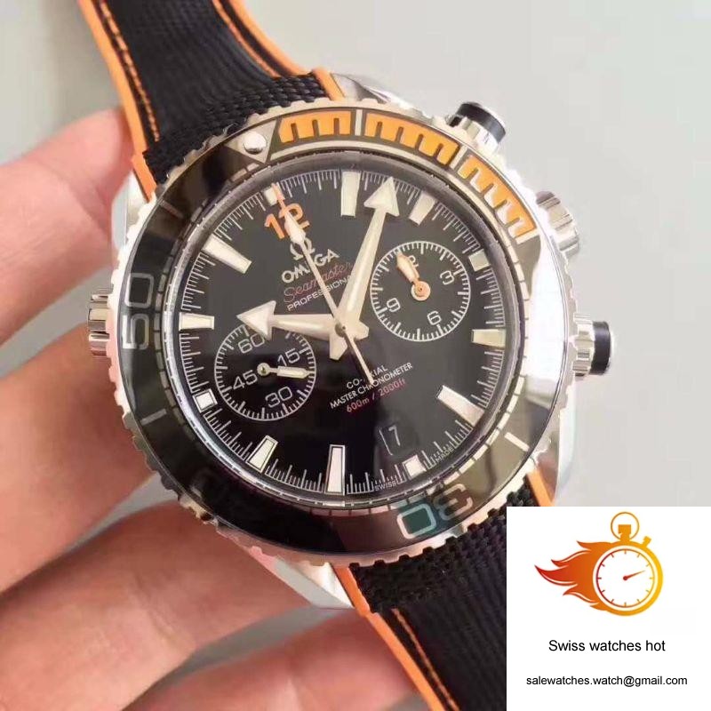 Omega Seamaster Planet Ocean 600M Chronograph 215.32.46.51.01.001 OM Factory V2 Black Dial 2 Omega Seamaster Planet Ocean 600M Chronograph 215.32.46.51.01.001 OM Factory V2 Black Dial 2