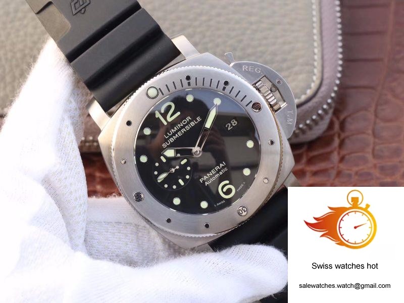 Panerai Luminor Submersible 1950 Amagnetic 3 Days Titanium PAM389 VS Factory V2 Black Dial 2 Panerai Luminor Submersible 1950 Amagnetic 3 Days Titanium PAM389 VS Factory V2 Black Dial 2