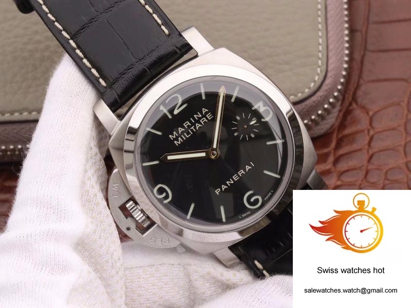 Panerai Luminor Marina Militare PAM 217 XF Factory Black Dial 2 Panerai Luminor Marina Militare PAM 217 XF Factory Black Dial 2