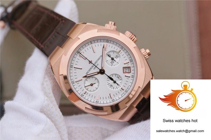 Vacheron Constantin Overseas Chronograph 5500V/000R-B074 8F Factory Silver Dial 2 Vacheron Constantin Overseas Chronograph 5500V/000R-B074 8F Factory Silver Dial 2