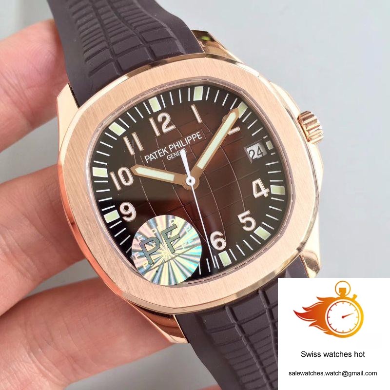 Patek Philippe Aquanaut Jumbo 5167R-001 PF Factory Chocolate Dial 2 Patek Philippe Aquanaut Jumbo 5167R-001 PF Factory Chocolate Dial 2