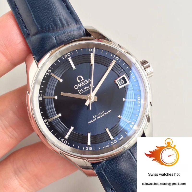 Omega De Ville Hour Vision Co-Axial 41MM 431.33.41.21.03.001 3S Factory Blue Dial 2 Omega De Ville Hour Vision Co-Axial 41MM 431.33.41.21.03.001 3S Factory Blue Dial 2