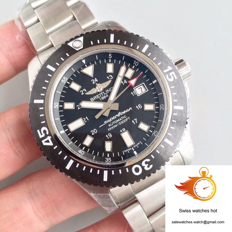 Breitling Superocean 44 Special Y1739310/BF45/162A GF Factory Black Dial 2 Breitling Superocean 44 Special Y1739310/BF45/162A GF Factory Black Dial 2
