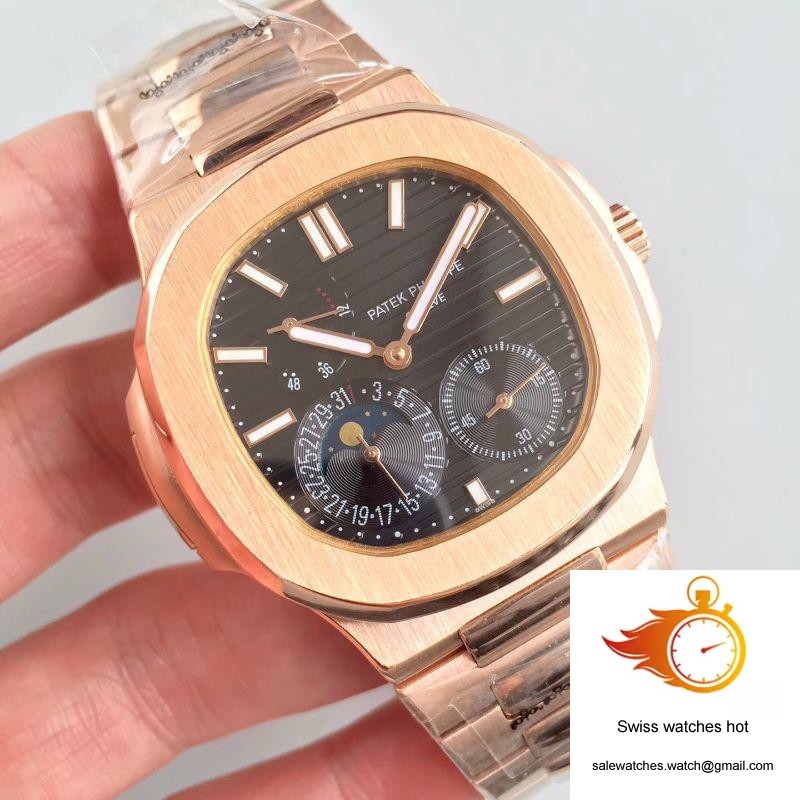 Patek Philippe Nautilus Moonphase 5712R-001 Black Dial 2 Patek Philippe Nautilus Moonphase 5712R-001 Black Dial 2