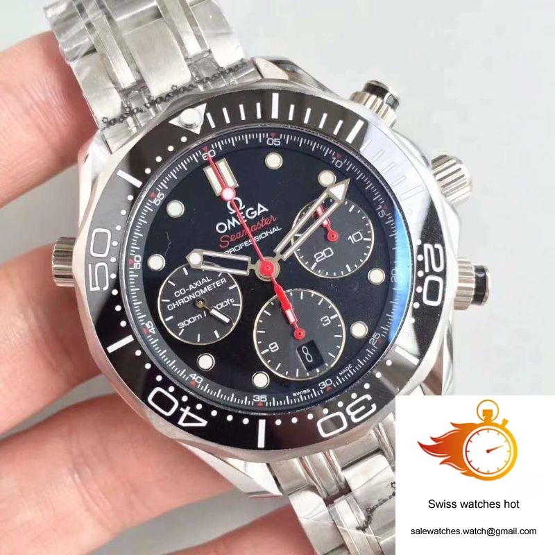 Omega Seamaster Diver 300M Co-Axial Chronograph 44MM 212.30.44.50.01.001 V2 Black Dial 2 Omega Seamaster Diver 300M Co-Axial Chronograph 44MM 212.30.44.50.01.001 V2 Black Dial 2