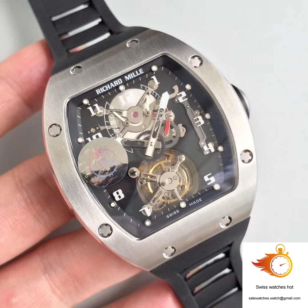 Richard Mille RM001 Tourbillon JB Factory Black Dial 2 Richard Mille RM001 Tourbillon JB Factory Black Dial 2