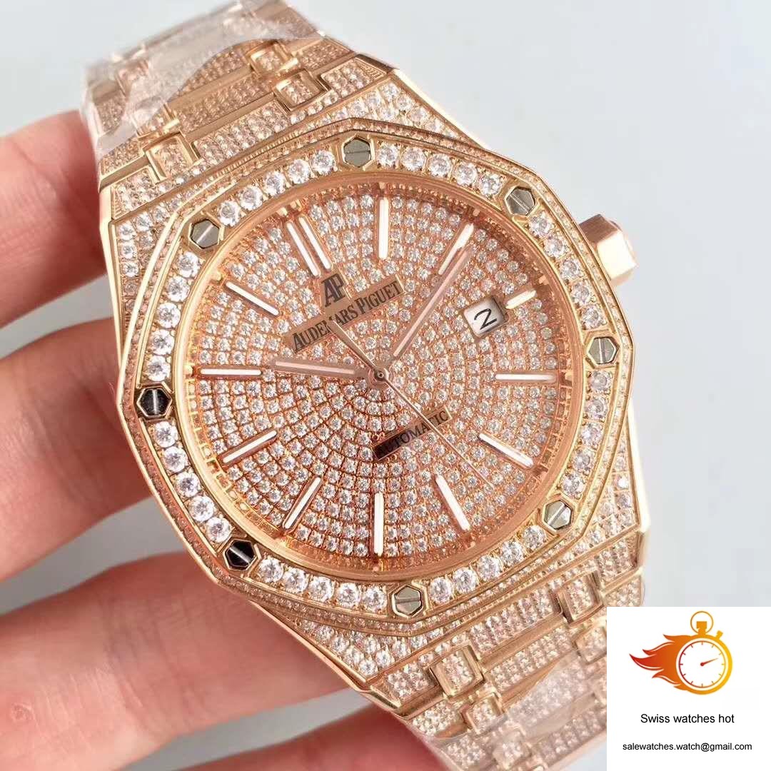 Audemars Piguet Royal Oak Diamond Dial 2 Audemars Piguet Royal Oak Diamond Dial 2