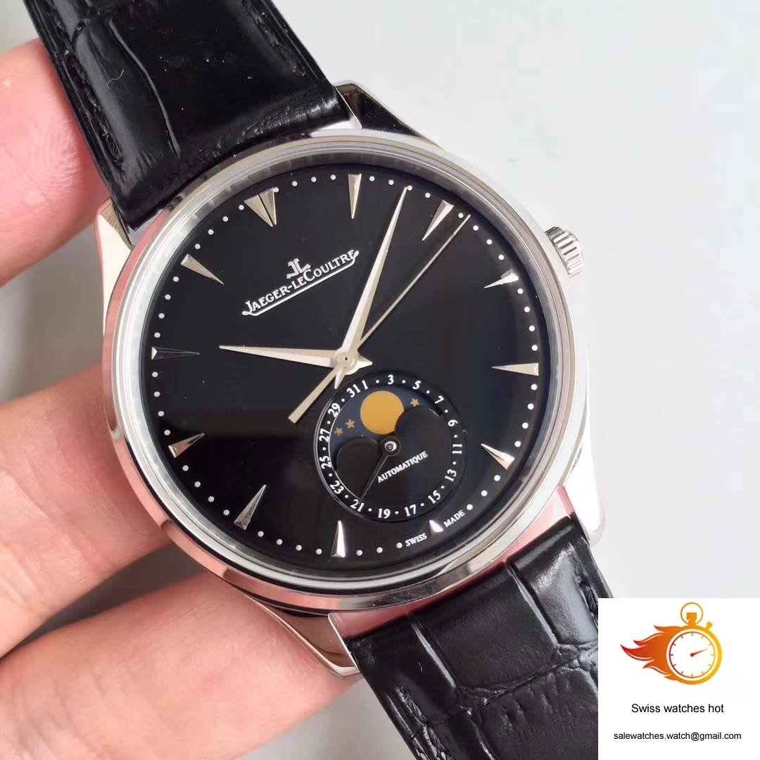 Jaeger-LeCoultre Master Ultra Thin Moon 1368470 ZF Factory Black Dial 2 Jaeger-LeCoultre Master Ultra Thin Moon 1368470 ZF Factory Black Dial 2