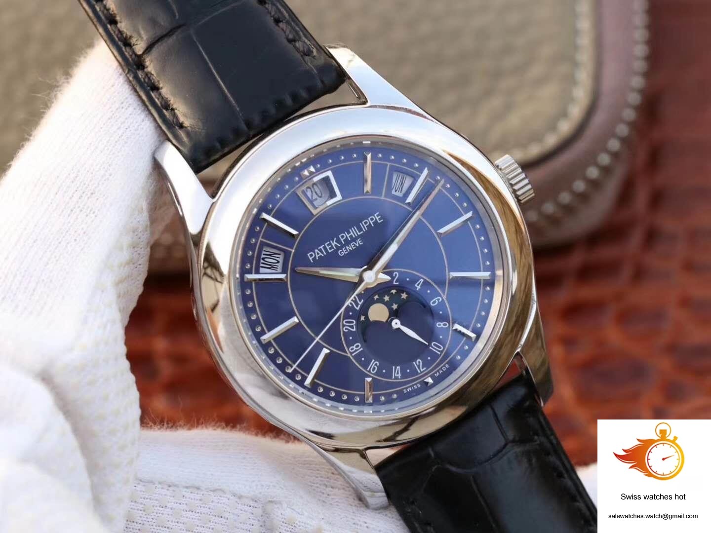 Patek Philippe Annual Calendar 5205G-013 Blue Dial 2 Patek Philippe Annual Calendar 5205G-013 Blue Dial 2