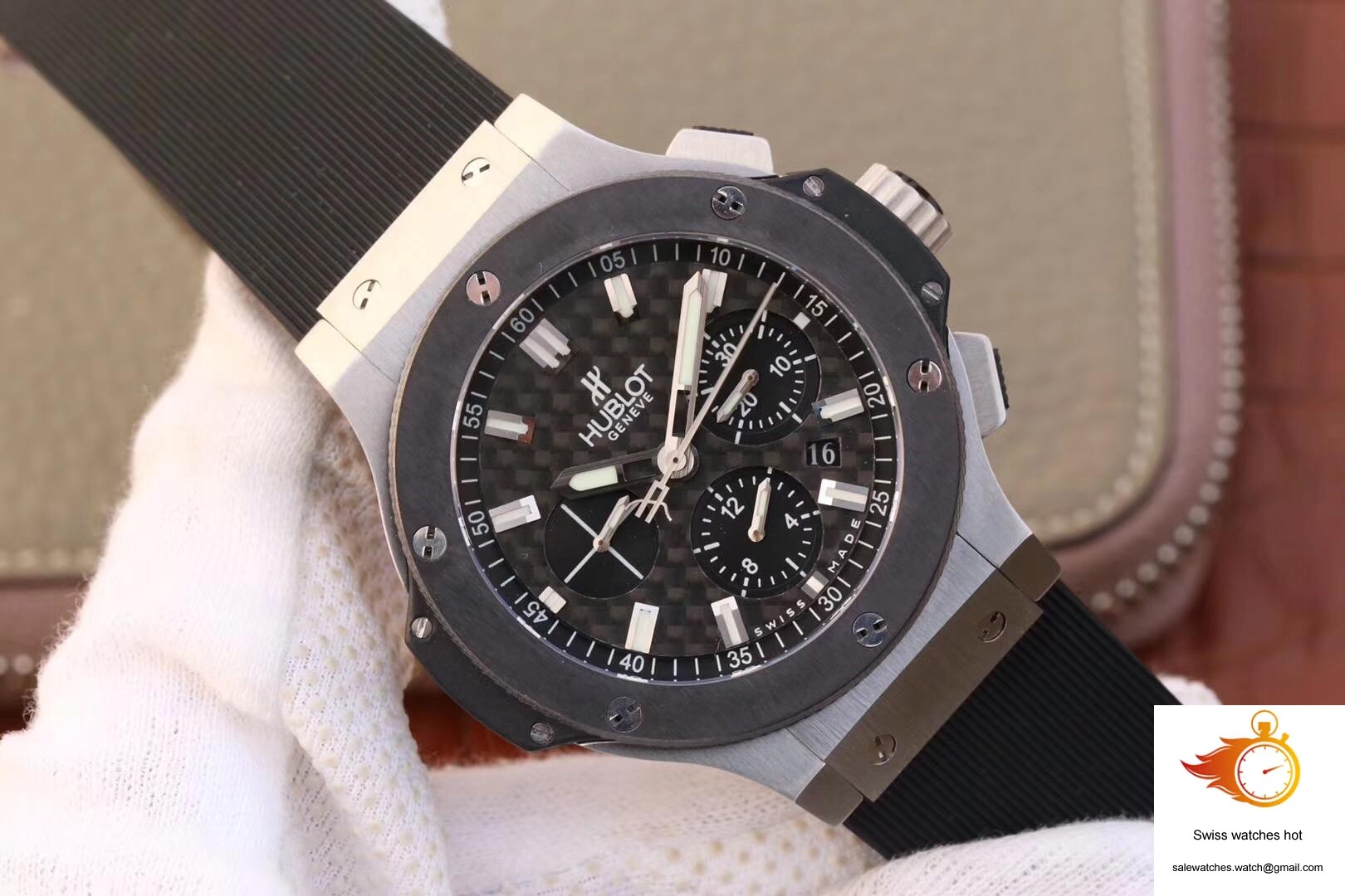 Hublot Big Bang Steel Ceramic 301.SB.131.RX HBB V6 Factory Carbon Fiber Dial 2 Hublot Big Bang Steel Ceramic 301.SB.131.RX HBB V6 Factory Carbon Fiber Dial 2