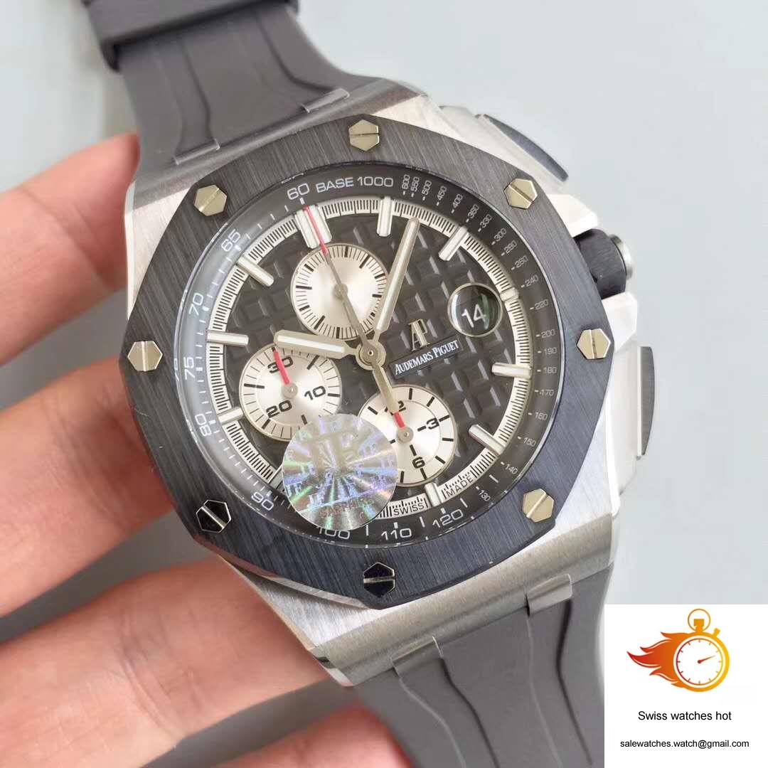 Audemars Piguet Royal Oak Offshore 26400IO.OO.A004CA.01 JF Factory V2 Black Dial 2 Audemars Piguet Royal Oak Offshore 26400IO.OO.A004CA.01 JF Factory V2 Black Dial 2