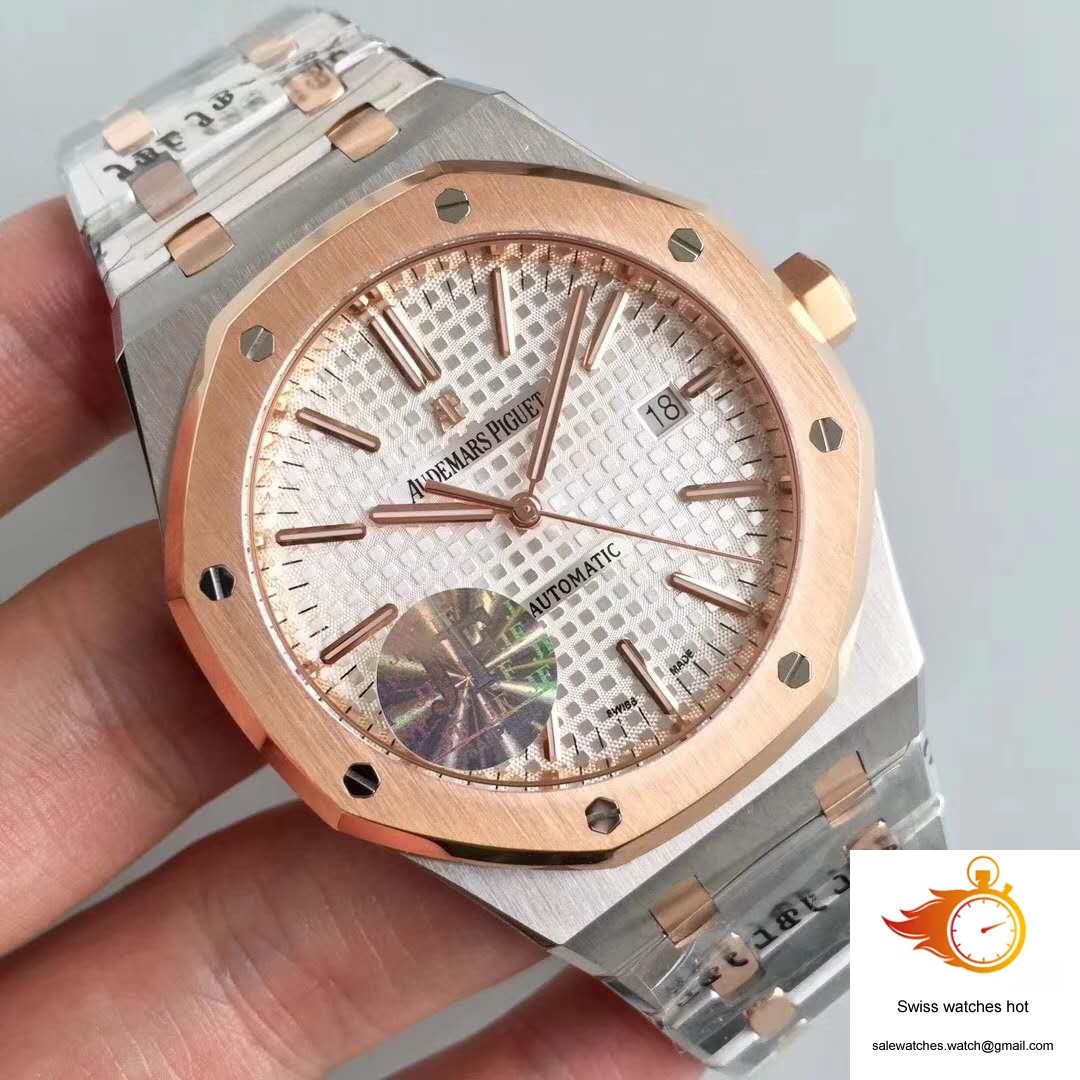 Audemars Piguet Royal Oak 15400SR.OO.1220SR.01 JF Factory Silver Dial 2 Audemars Piguet Royal Oak 15400SR.OO.1220SR.01 JF Factory Silver Dial 2