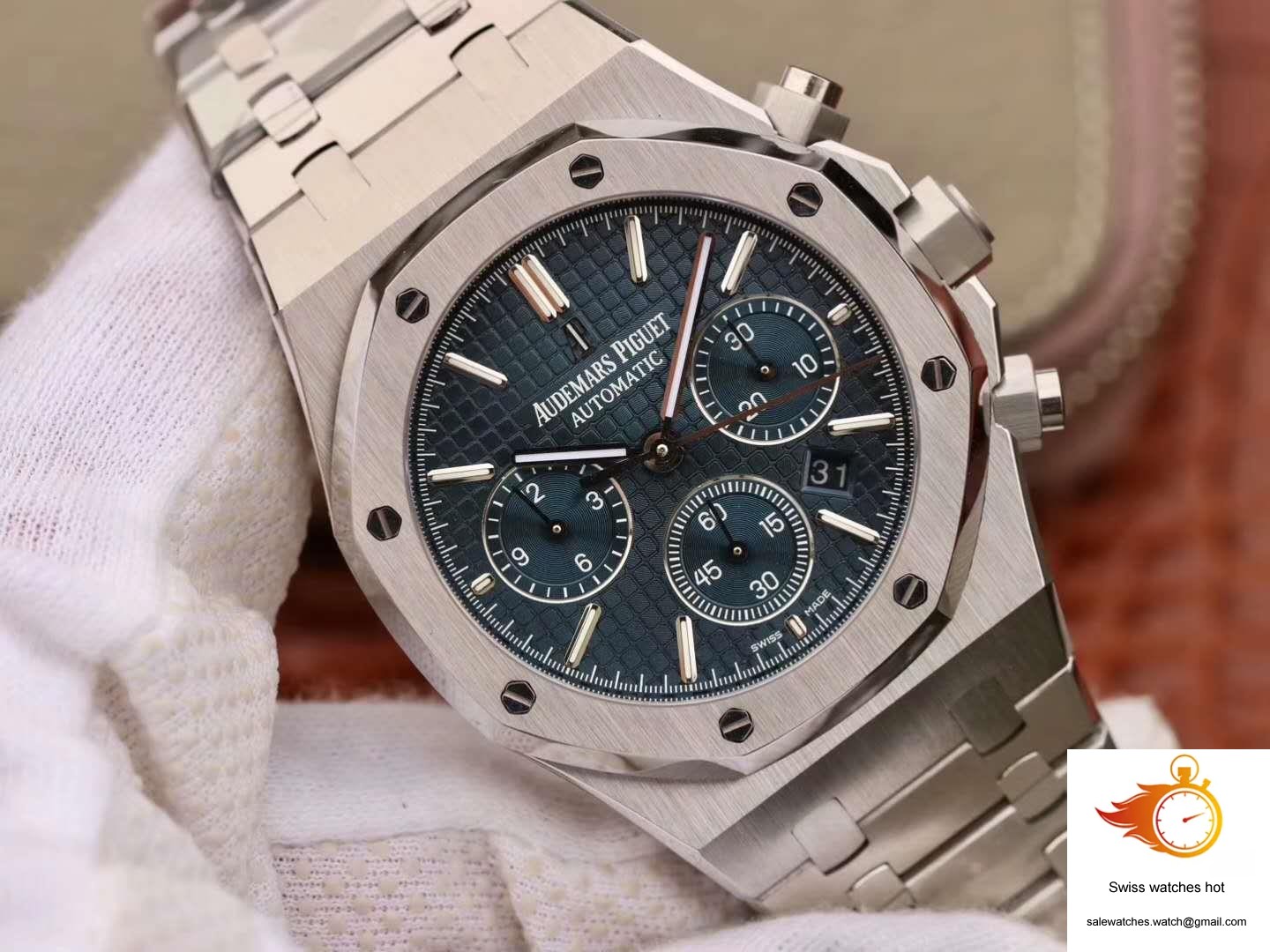 Audemars Piguet Royal Oak Chronograph 26320ST.OO.1220ST.03 OM Factory Black Dial 2 Audemars Piguet Royal Oak Chronograph 26320ST.OO.1220ST.03 OM Factory Black Dial 2