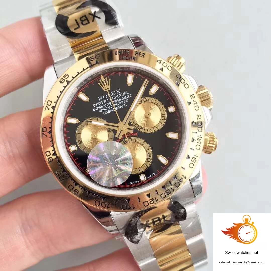 Rolex Daytona Cosmograph 116503 JF Factory Black Dial 2 Rolex Daytona Cosmograph 116503 JF Factory Black Dial 2
