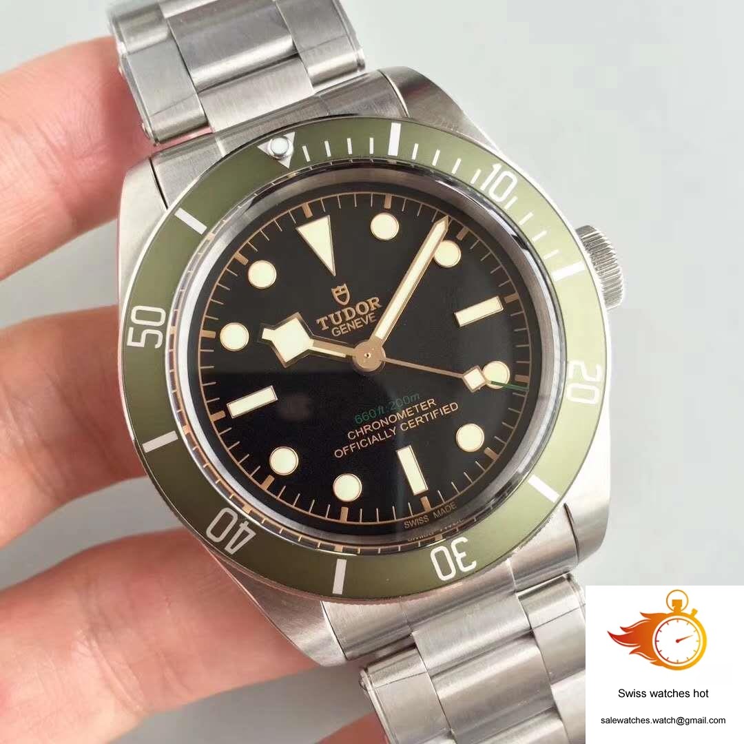 Tudor Heritage Black Bay Green Harrods Special Edition 79230G ZF Factory Black Dial 2 Tudor Heritage Black Bay Green Harrods Special Edition 79230G ZF Factory Black Dial 2