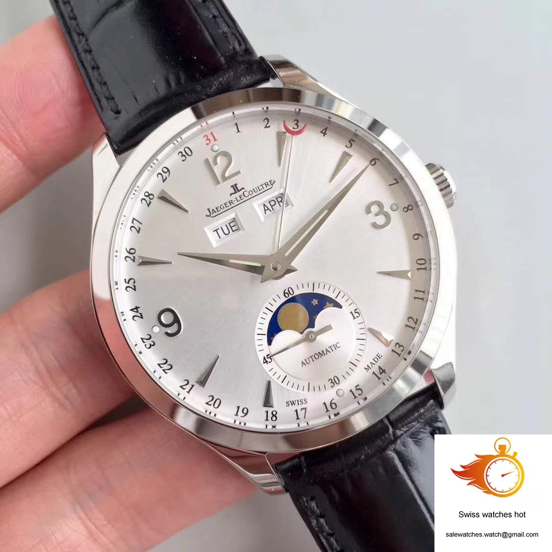 Jaeger-LeCoultre Master Calendar 1558420 OM Factory Silver Dial 39mm 2 Jaeger-LeCoultre Master Calendar 1558420 OM Factory Silver Dial 39mm 2
