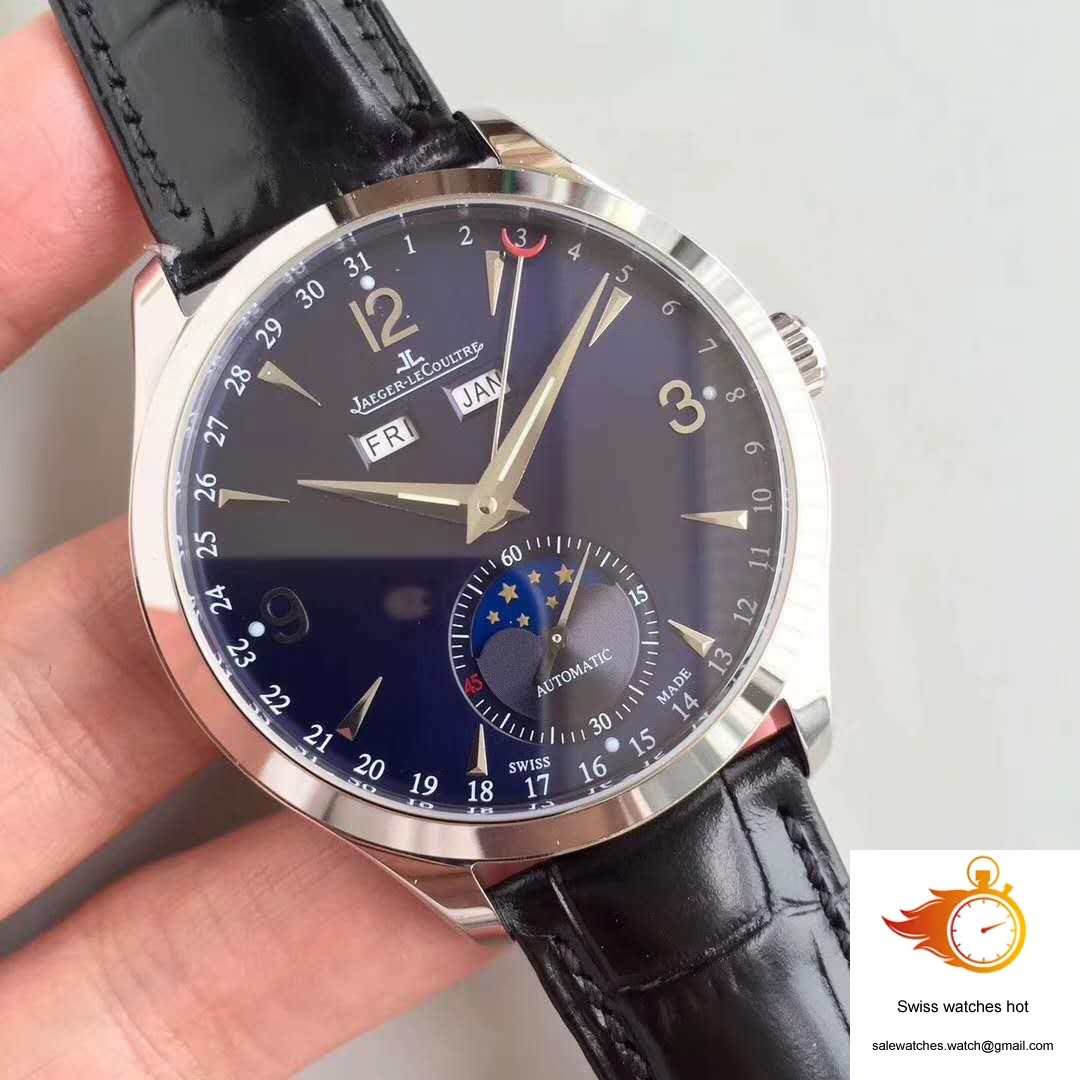 Jaeger-LeCoultre Master Calendar 1558420 KM Factory Blue Dial 2 Jaeger-LeCoultre Master Calendar 1558420 KM Factory Blue Dial 2