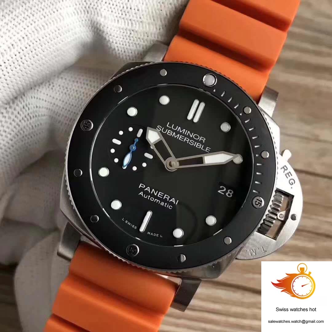 Panerai Luminor Submersible PAM1389 VS Factory Black Dial 2 Panerai Luminor Submersible PAM1389 VS Factory Black Dial 2