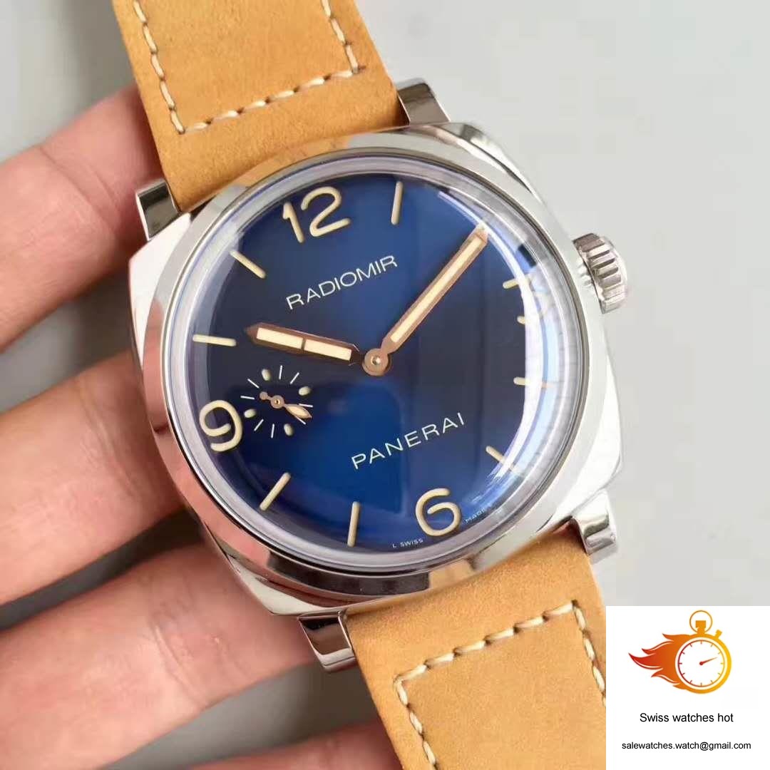 Panerai Radiomir 1940 PAM690 ZF Factory Blue Dial 2 Panerai Radiomir 1940 PAM690 ZF Factory Blue Dial 2