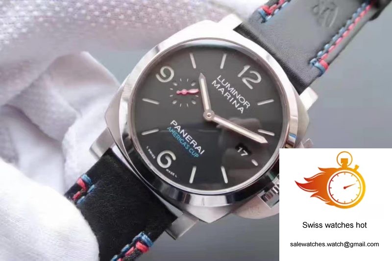Panerai Luminor Marina 1950 PAM727 Americas Cup 2017 ZF Factory Black Leather Strap Black Dial 2 Panerai Luminor Marina 1950 PAM727 Americas Cup 2017 ZF Factory Black Leather Strap Black Dial 2